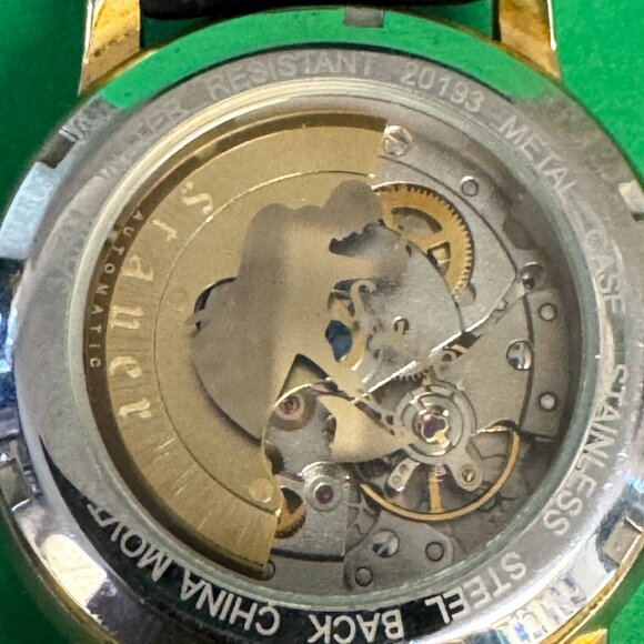 Stauer Men's Black and Silver Watch - Picture 10 of 11